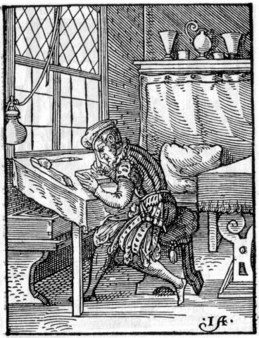 Intagliatore di silografie (Jost Amman, 1568)